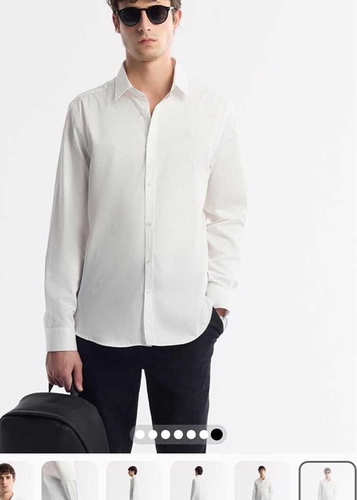 Avva beyaz gömlek - Görsel 2