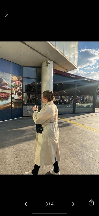m Beden Trençkot