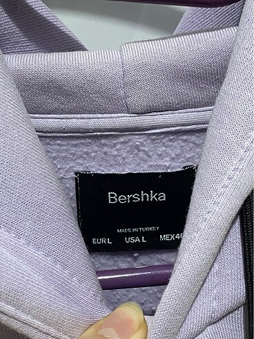 l Beden mor Renk Sweat lila. Erkek