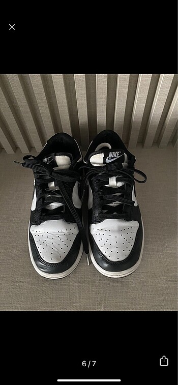 37,5 Beden siyah Renk Nike dunk