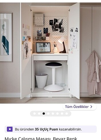 Ikea IKEA MICKE Tek Çekmeceli Çalışma Masası
