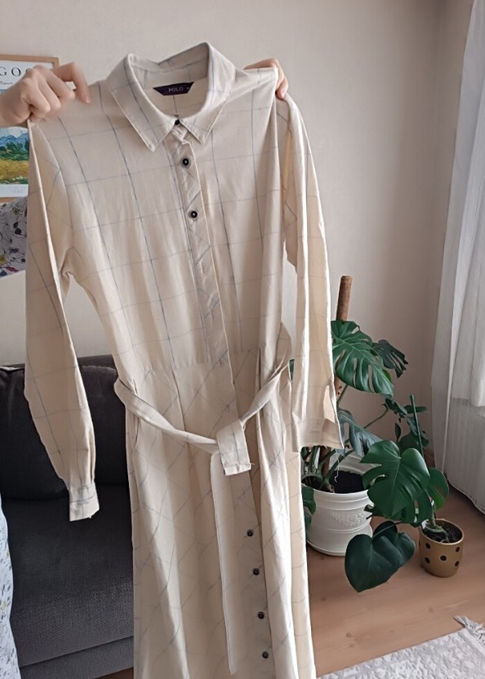 Şık günlük elbise tertemiz - Görsel 3