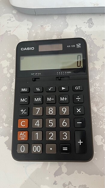 Casio hesap makinesi