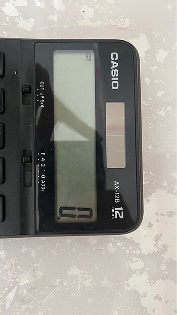  Beden Casio hesap makinesi