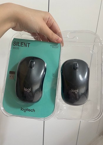 Logitech Logitech Sessiz Siyah Kablosuz Mouse