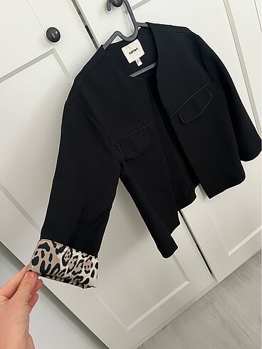 34 Beden siyah blazer ceket