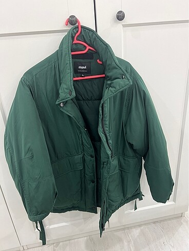 şişme oversize mont
