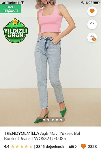 Trendyolmilla bootcut jean