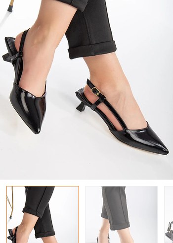 Trendyol & Milla Klasik Siyah Stiletto Topuklu Kadın Ayakkabı