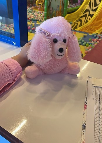 Pembe Peluş Oyuncak Köpek