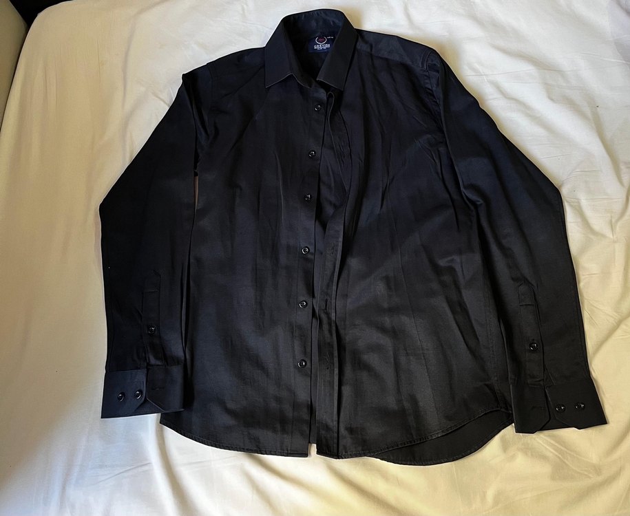 Gri Slim Fit Erkek Kısa Kollu Gömlek - Görsel 3