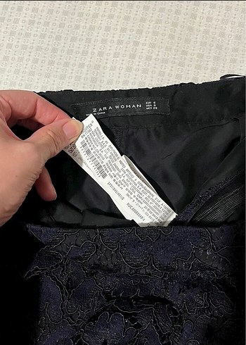 Siyah Dantel Detaylı Straplez Uzun Tulum - Görsel 4