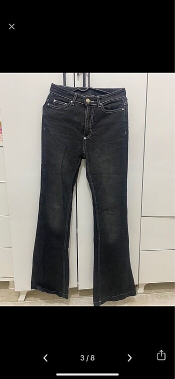 34 Beden Siyah jean