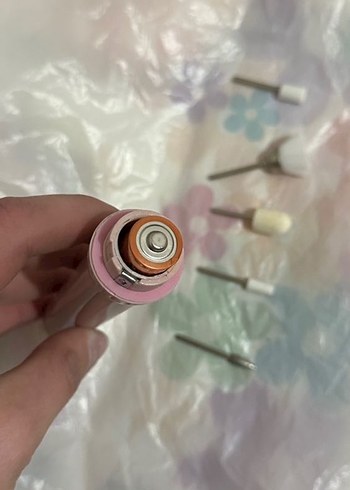 Pembe Pastel Manikür ve Pedikür Seti - Görsel 2