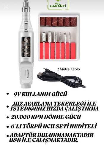 Manikür ve Pedikür Seti - Görsel 4