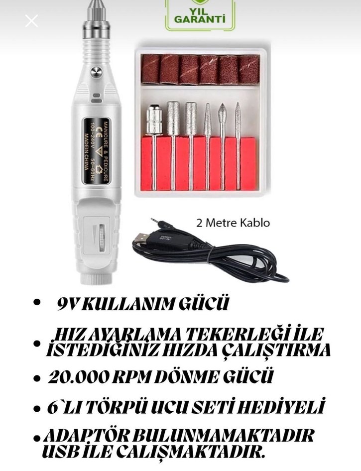 Manikür ve Pedikür Seti - Görsel 4