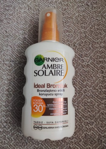 Garnier Ambre Solaire SPF 30 Bronzlaştırıcı Sprey
