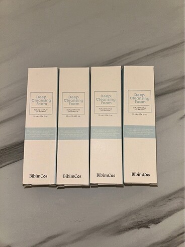 Bibimcos temizleme köpüğü 10ml