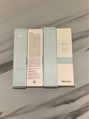 Diğer Bibimcos temizleme köpüğü 10ml
