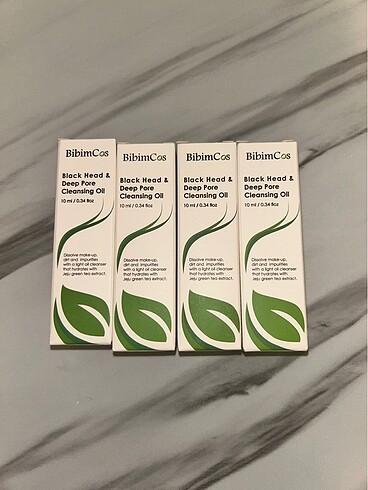 Bibimcos temizleme yağı 10ml