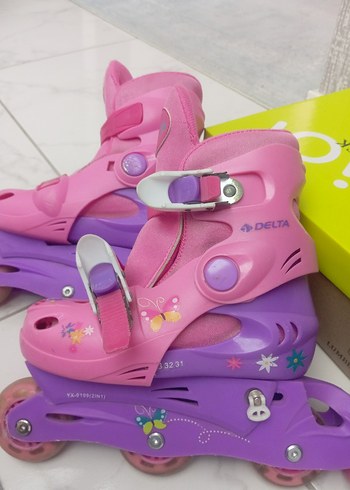 tek ebat Beden pembe Renk Paten