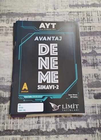 Ayt deneme limit 