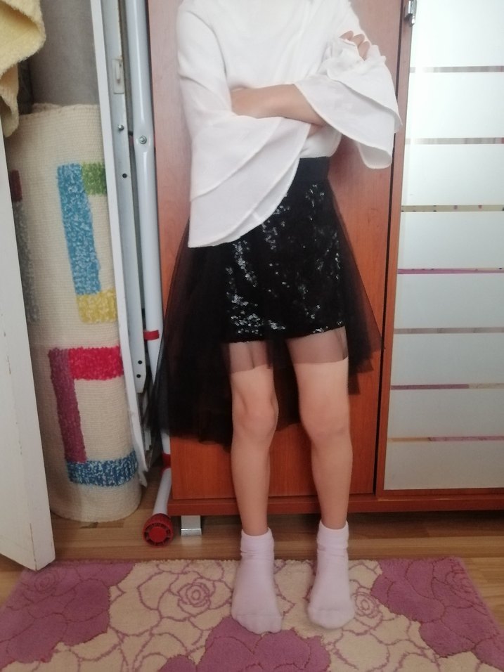 Kız cocukFırfırlı Uzun Kollu Bluz - Görsel 5