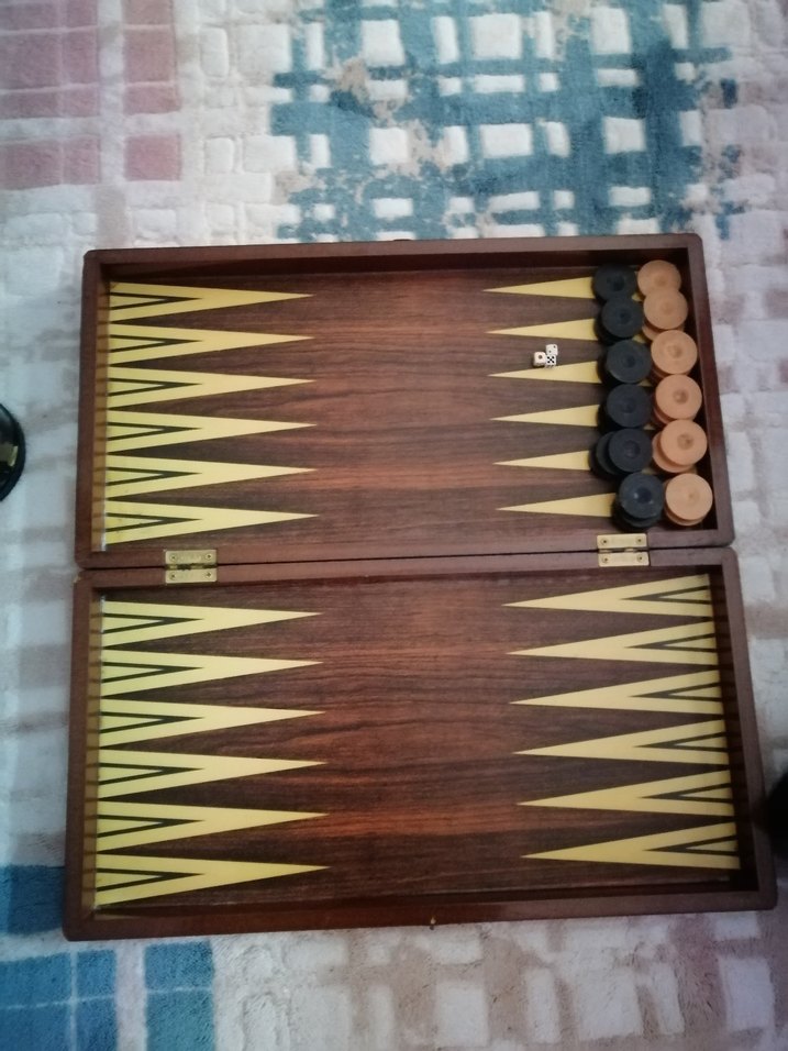 Ahşap Tavla Oyunu Seti - Görsel 2