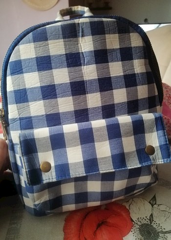 Renkli Baskılı Kadın Sırt Çantası - Görsel 4