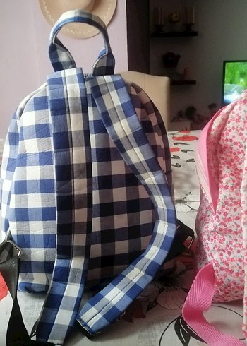 Renkli Baskılı Kadın Sırt Çantası - Görsel 2