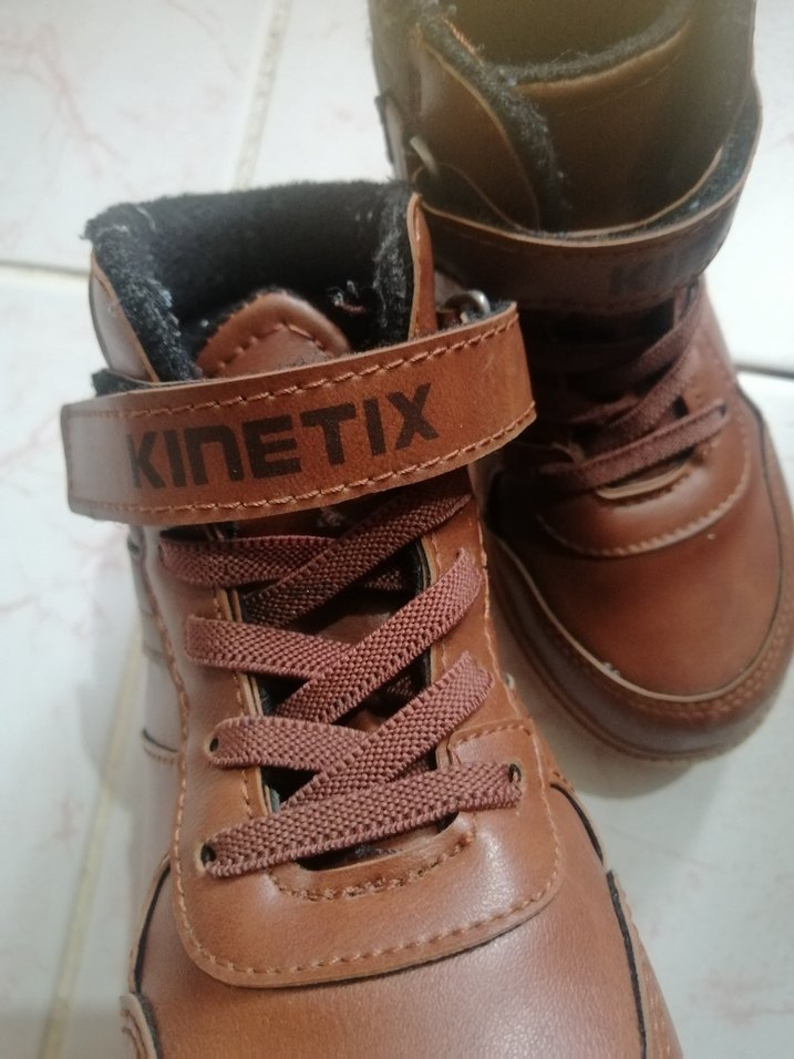 Kahverengi Deri Erkek Çocuk Botu - Görsel 4