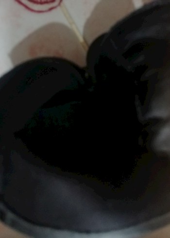 Siyah Tokalı Blok Topuklu Kadın Bot - Görsel 4