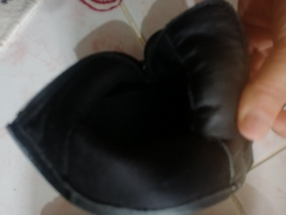 Siyah Tokalı Blok Topuklu Kadın Bot - Görsel 4