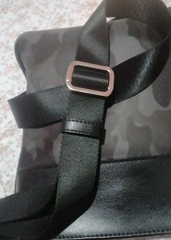 Kadın Kamuflaj Desenli Biker Omuz Çantası - Görsel 7