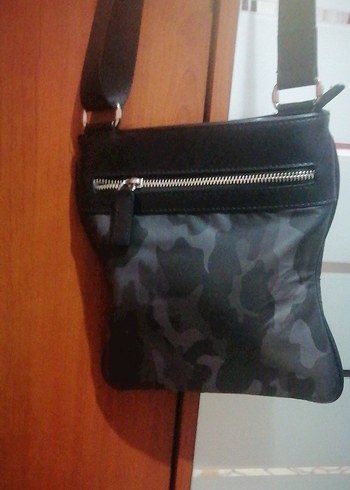 Kadın Kamuflaj Desenli Biker Omuz Çantası - Görsel 5