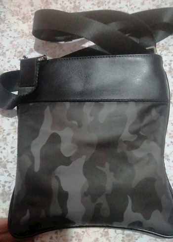 Kadın Kamuflaj Desenli Biker Omuz Çantası - Görsel 2