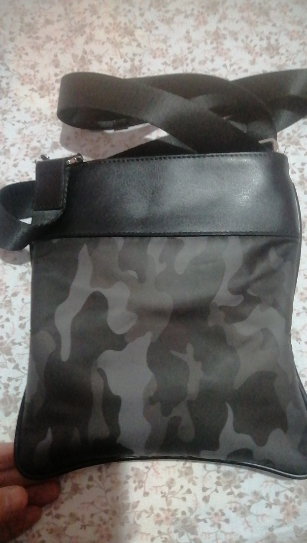 Kadın Kamuflaj Desenli Biker Omuz Çantası - Görsel 2