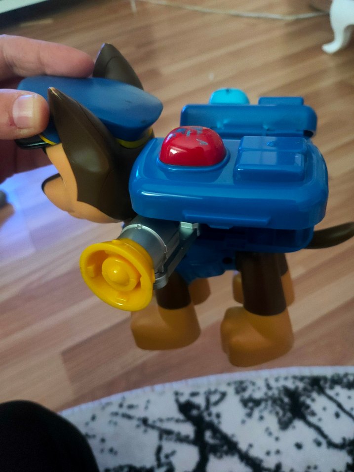 Mavi Kıyafetli Köpek Figürü papettol - Görsel 3