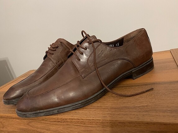 42 Beden kahverengi Renk Kemal Tanca Erkek klasik ayakkabı