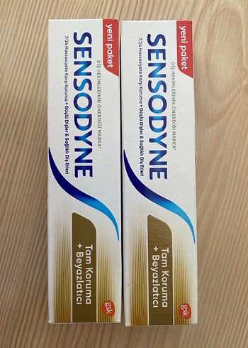 Sensodyne Tam Koruma Beyazlatıcı Diş Macunu