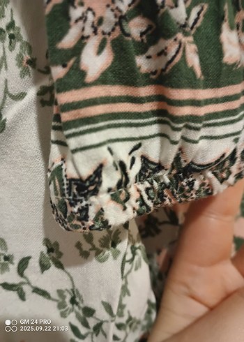 40 Beden Bohem V Yaka Püsküllü Midi Tunik