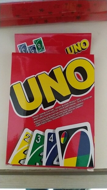 Uno oyun kartları 