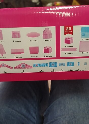 Diğer Elsa lego iki katlı ev 