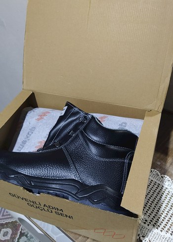 Siyah Erkek Kauçuk Outdoor Bot Velcro - Görsel 4