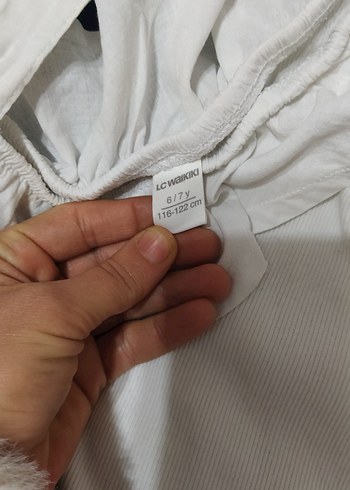 Kız Bebek Düğmeli Kolsuz Takım - Görsel 5