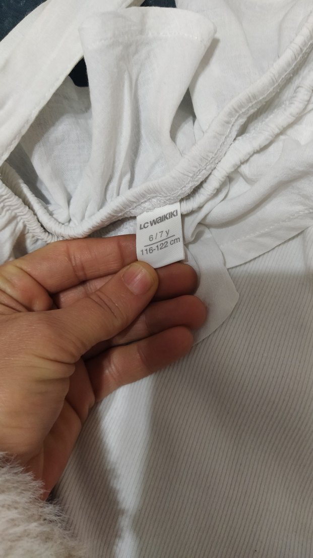 Kız Bebek Düğmeli Kolsuz Takım - Görsel 5