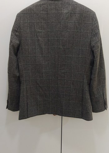 Pierre Cardin yün Erkek Gri Düğmeli Ceket - Görsel 7