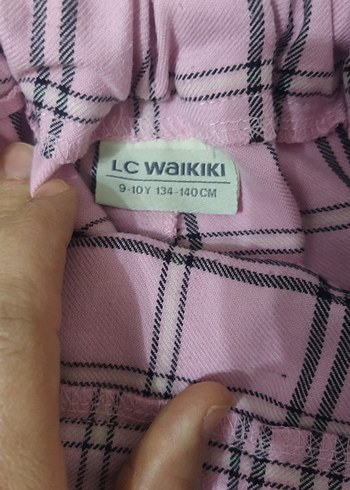 kız çocuk etekli sort  Ekoseli - Görsel 4