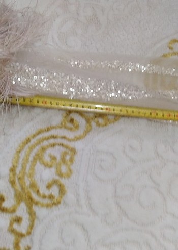 Uzun Beyaz Straplez Bohem Gelinlik - Görsel 8