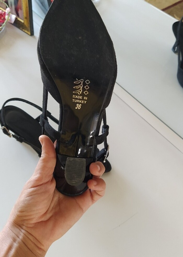 Kadın topuklu ayabi - Görsel 4